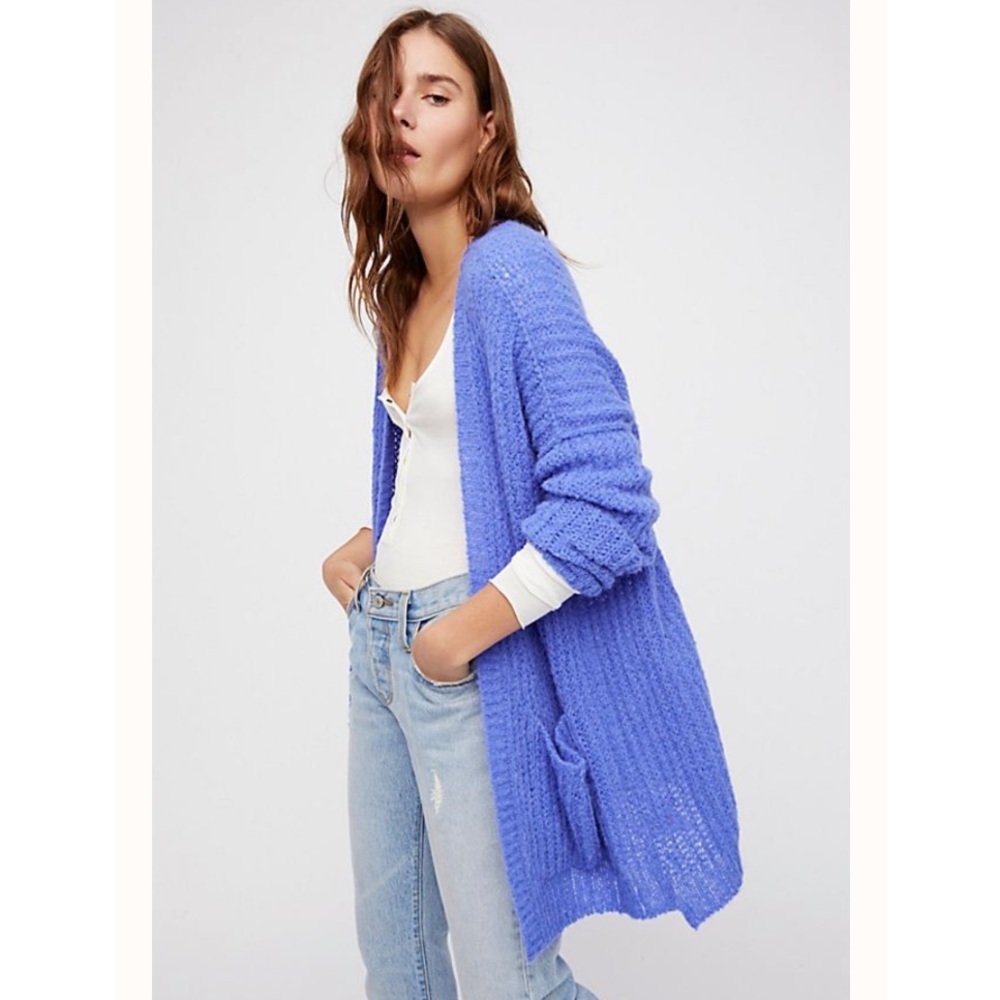 EUC Free People Weekend Getaway Cardigan